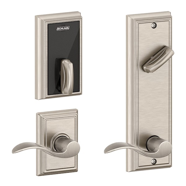 Grade 2 Electric Deadbolt Lock, Includes Touchless, Bluetooth Smart Reader, Keyless, No Cylinder Ove